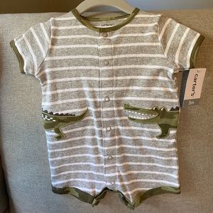 Carter’s Alligator Romper (3 months)